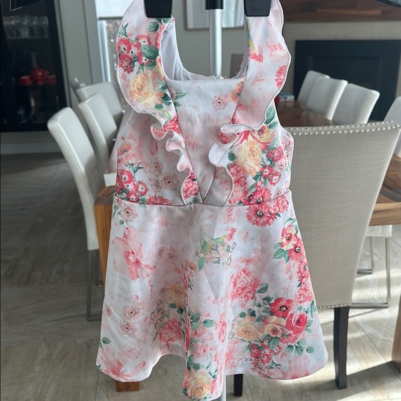 Floral Kids Dress - Picture 4 of 11